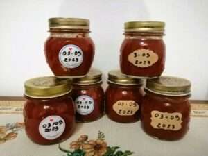 1.16 Salsa de tomate Jarrones listos. Receta facil de salsa de tomate casera