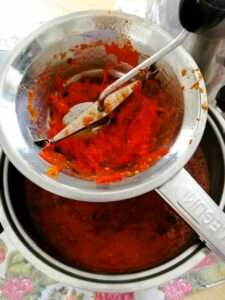 1.6 Salsa de Tomate Pulpa en el pasapures. Receta facil de salsa de tomate casera