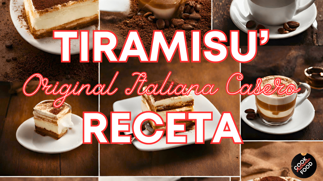 Tiramisú receta italiana casero original