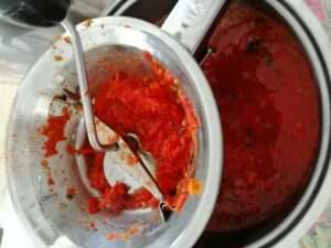 1.6 Salsa di pomodoro Polpa nel passaverdure Salsa di Pomodoro Fatta in Casa per 1 sugo buono e genuino