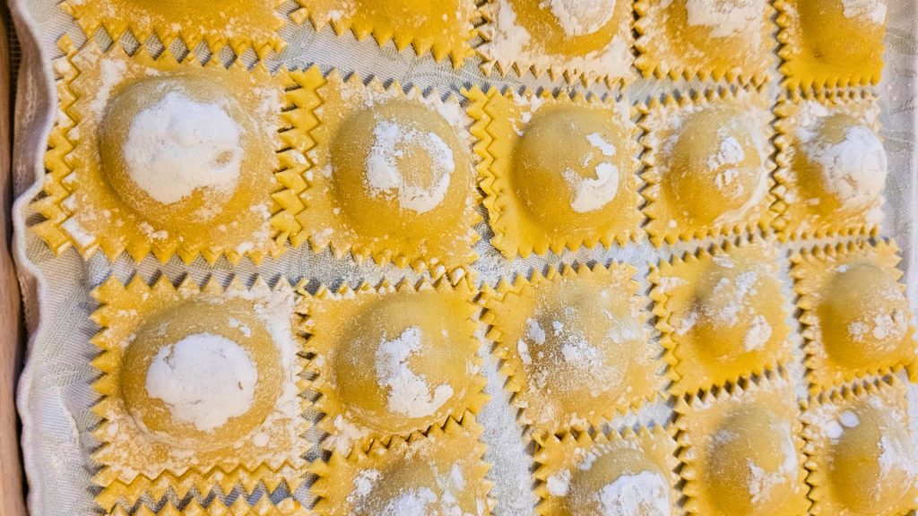 FOTO 1.15 Tortelli di zucca seconda sfoglia. Idee di ricette autunnali ricette con la Zucca