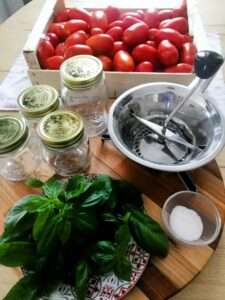 1.0 equipment to prepare the homemade tomato sauce Homemade salsa recipe tomato sauce how to make